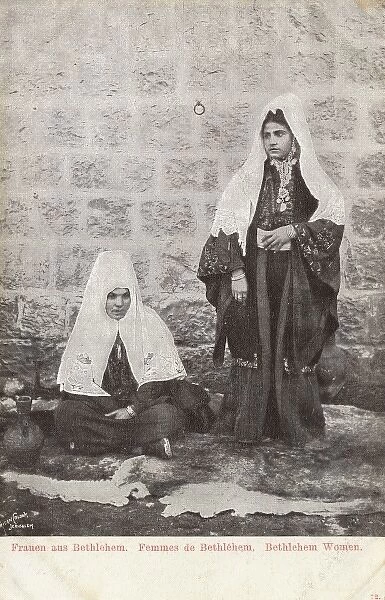 Israel - Bethlehem - Women in Traditional Costume
