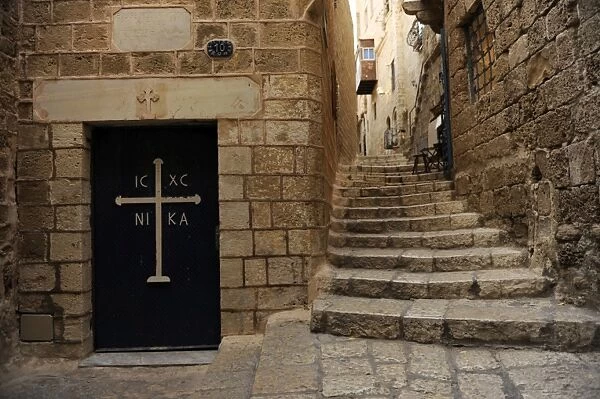 Israel. Jaffa. A street. Old town
