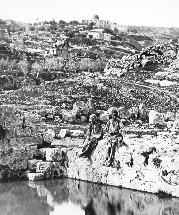 Framed Print : Israel Jerusalem fron Enrogel pre-1900 Framed Print : Israel Jerusalem fron Enrogel pre-1900