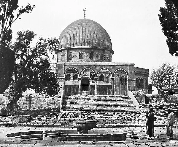 Israel Jerusalem Mosque of Omar pre-1900