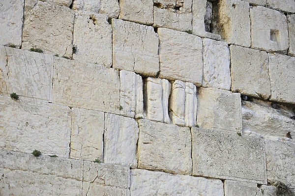 Israel. Jerusalem. Western Wall. Detail