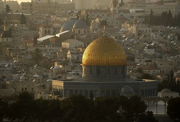 Israel. Old City of Jerusalem. Temple Mount. Dome of the Roc