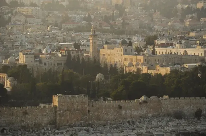 Framed Print : Israel. Old City of Jerusalem. Walls. Sunset Framed Print : Israel. Old City of Jerusalem. Walls. Sunset