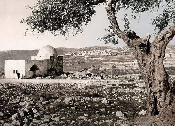 Israel Palestine photochrome - tomb of Rachel