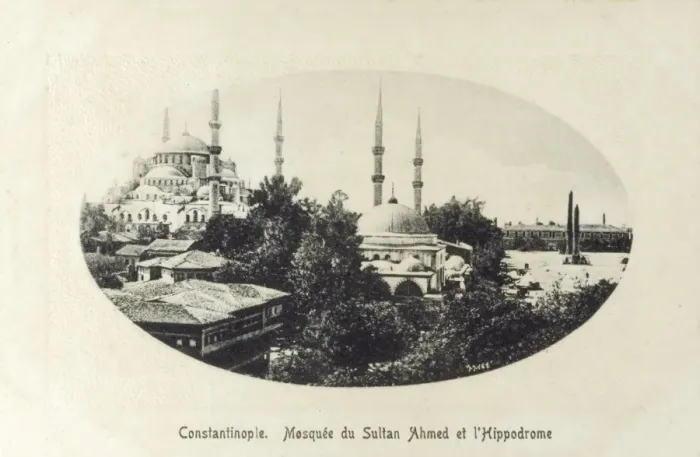 Framed Print : Istanbul - The Sultan Ahmet I Mosque & Hippodrome Framed Print : Istanbul - The Sultan Ahmet I Mosque & Hippodrome