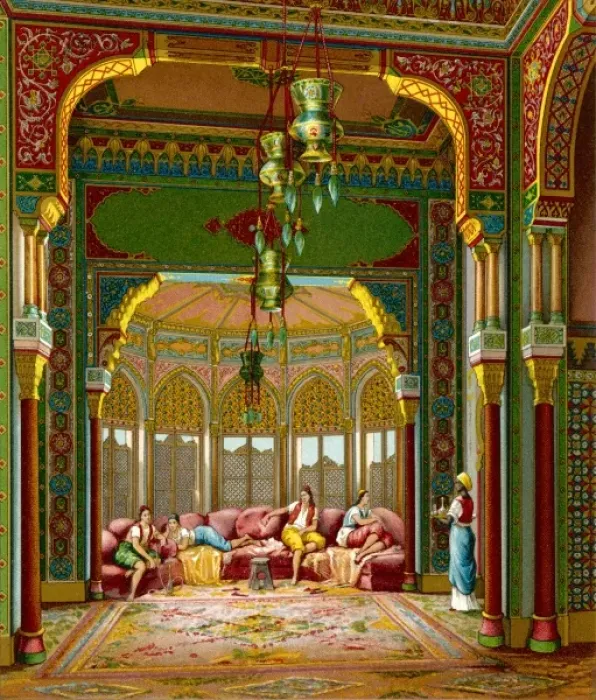 Framed Print : Istanbul / Sultan Palace Framed Print : Istanbul / Sultan Palace
