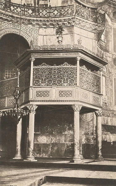 Istanbul, Turkey - Ayasofya - The Sultans Box