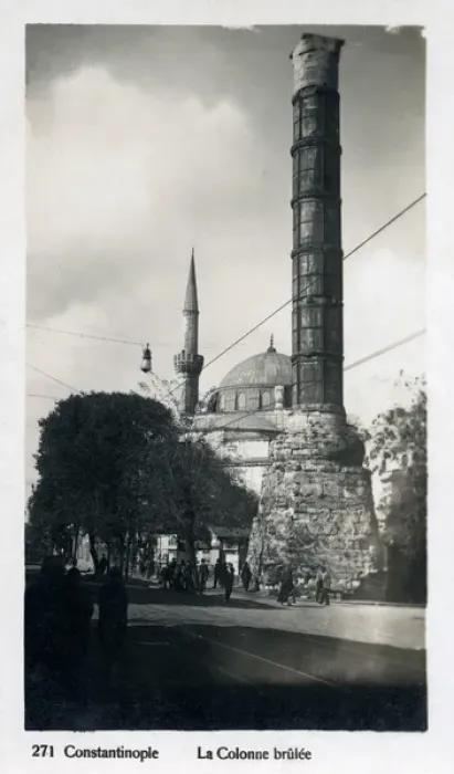 Framed Print : Istanbul, Turkey - The Burnt Column Framed Print : Istanbul, Turkey - The Burnt Column