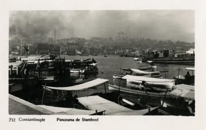 Framed Print : Istanbul, Turkey - Caiques on the Golden Horn Framed Print : Istanbul, Turkey - Caiques on the Golden Horn