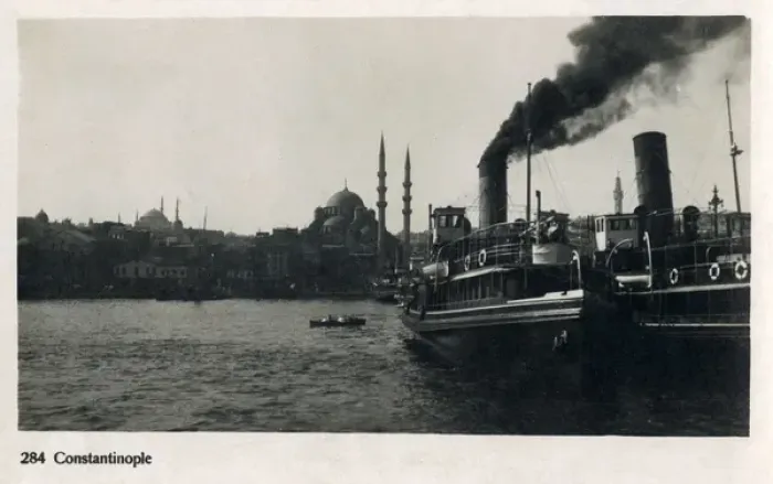 Framed Print : Istanbul, Turkey - Sirket-i Hayriye ferryboats Framed Print : Istanbul, Turkey - Sirket-i Hayriye ferryboats