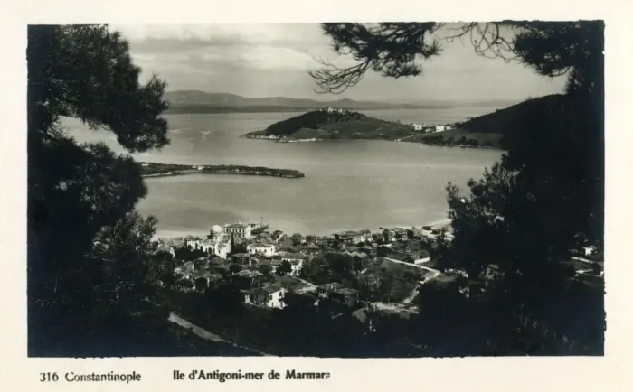 Framed Print : Istanbul, Turkey - Spoon Island and Heybeli Framed Print : Istanbul, Turkey - Spoon Island and Heybeli