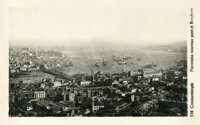 Framed Print : Istanbul, Turkey - View of Aminonu and Galata Framed Print : Istanbul, Turkey - View of Aminonu and Galata