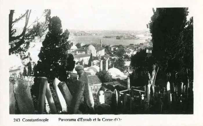 Framed Print : Istanbul, Turkey - View of Eyub Cemetery Framed Print : Istanbul, Turkey - View of Eyub Cemetery