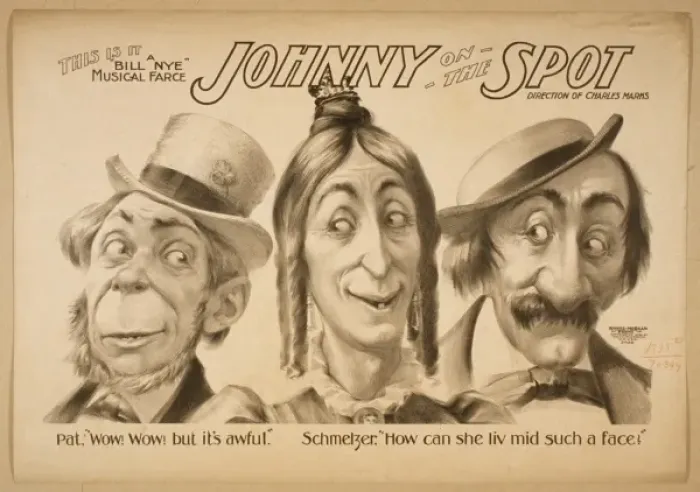 Framed Print : This is it, Johnny on the spot a Bill Nye musical farce This Framed Print : This is it, Johnny on the spot a Bill Nye musical farce This