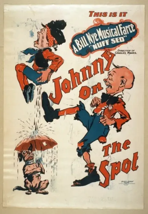 Framed Print : This is it, Johnny on the spot a Bill Nye musical farce, nuf Framed Print : This is it, Johnny on the spot a Bill Nye musical farce, nuf