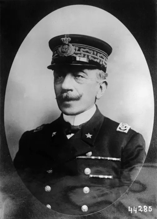 Framed Print : Italian Admiral and Naval Minister, WW1 Framed Print : Italian Admiral and Naval Minister, WW1