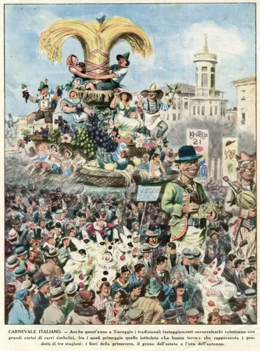 Framed Print : ITALIAN CARNIVAL / 1939 Framed Print : ITALIAN CARNIVAL / 1939
