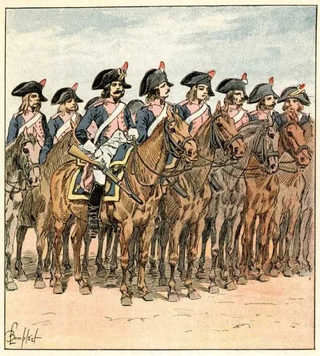 Framed Print : ITALIAN CAVALRY / 1790S Framed Print : ITALIAN CAVALRY / 1790S