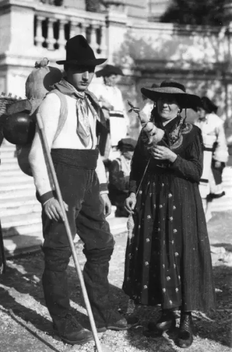 Framed Print : Italian Costumes Framed Print : Italian Costumes