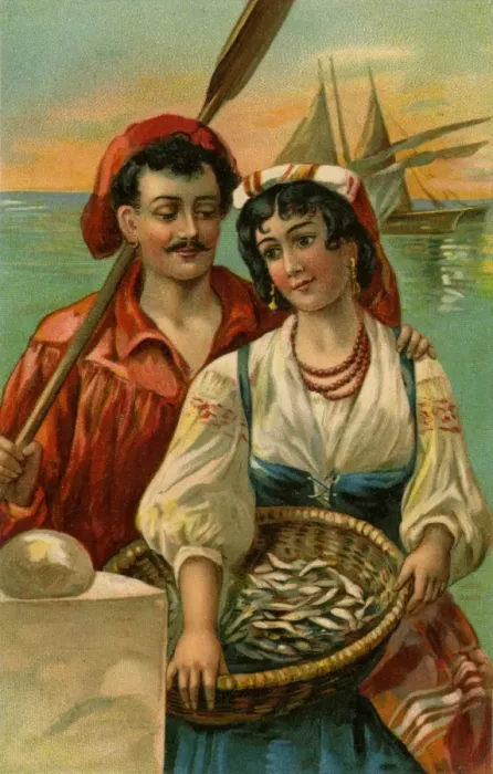 Framed Print : Italian couple Framed Print : Italian couple