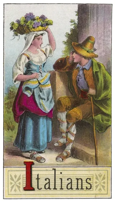 Framed Print : Italian couple Framed Print : Italian couple