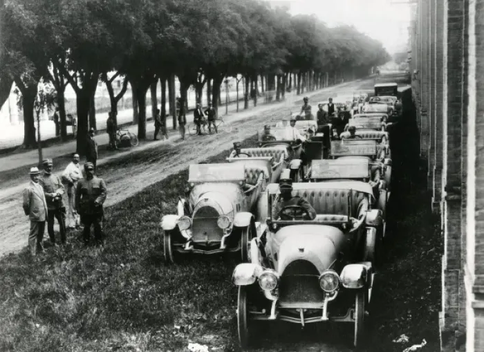 Framed Print : Italian Fiat 3A cars for British army, WW1 Framed Print : Italian Fiat 3A cars for British army, WW1