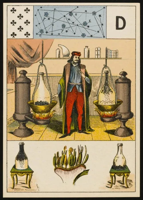 Framed Print : ITALIAN FORTUNE CARD Framed Print : ITALIAN FORTUNE CARD