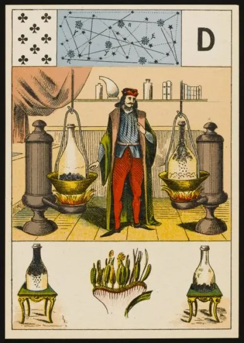 Framed Print : Italian Fortune Card Framed Print : Italian Fortune Card