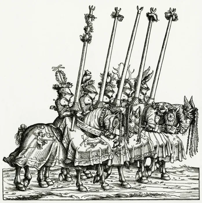 Framed Print : Italian knights Framed Print : Italian knights