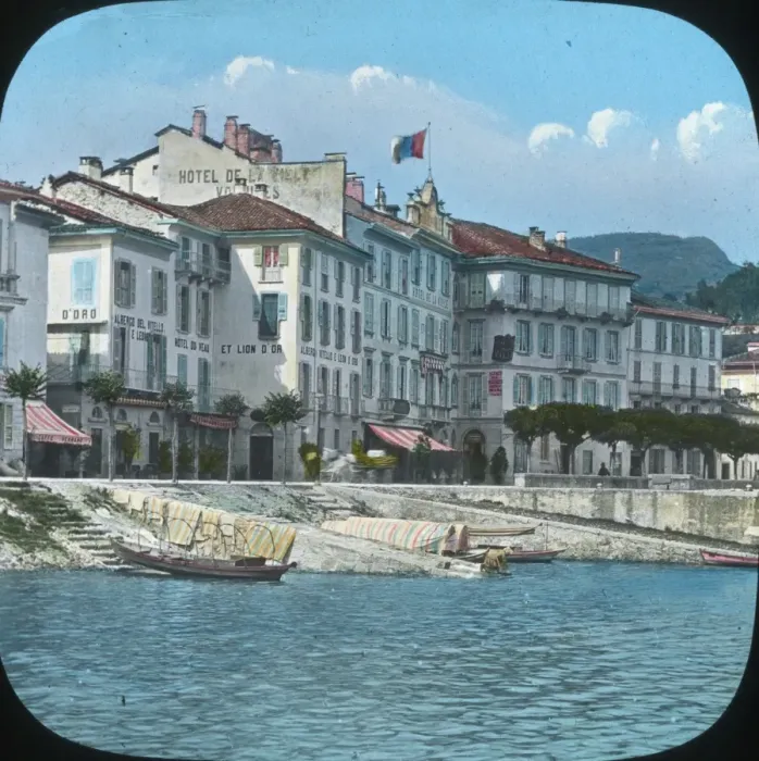 Framed Print : Italian Lakes - Intra Framed Print : Italian Lakes - Intra