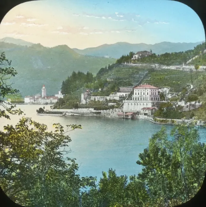 Framed Print : Italian Lakes - Lake at Orta Framed Print : Italian Lakes - Lake at Orta