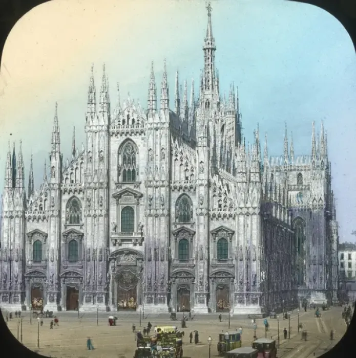 Framed Print : Italian Lakes - Milan Cathedral Framed Print : Italian Lakes - Milan Cathedral