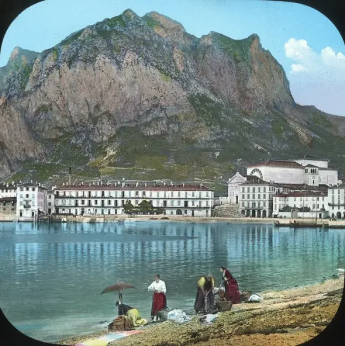 Framed Print : Italian Lakes - Shore of Lake Lecco Framed Print : Italian Lakes - Shore of Lake Lecco