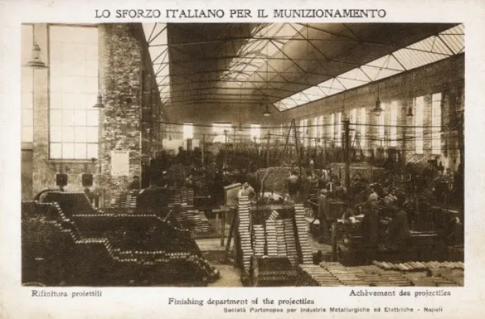 Framed Print : Italian Munitions Factory - Naples Framed Print : Italian Munitions Factory - Naples