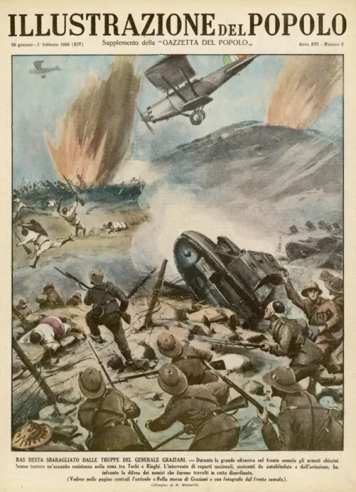 Framed Print : Italian Offensive / 1936 Framed Print : Italian Offensive / 1936
