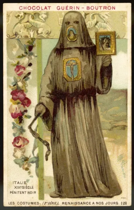 Framed Print : Italian Penitent 19C Framed Print : Italian Penitent 19C