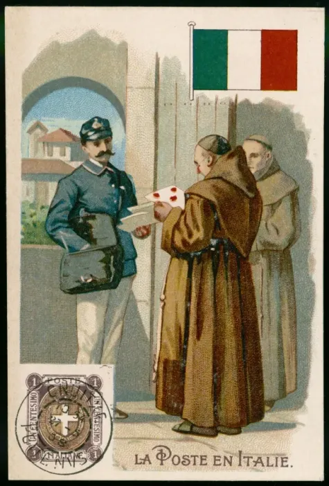 Framed Print : Italian Postman Framed Print : Italian Postman