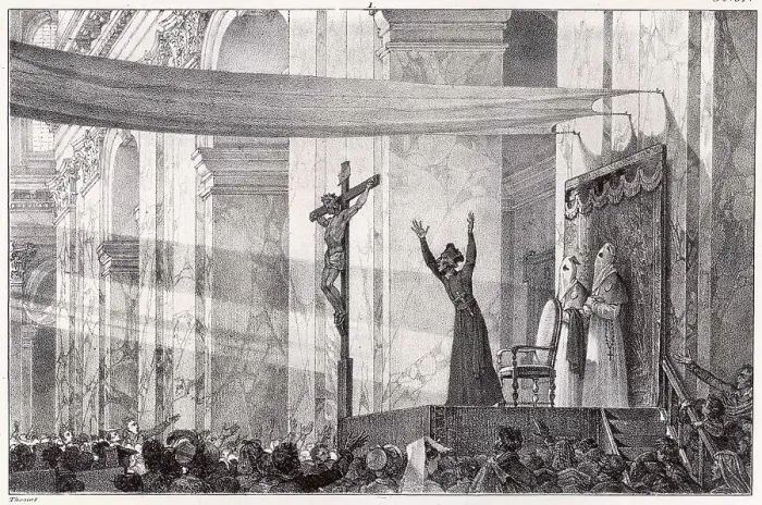 Framed Print : ITALIAN PREACHER Framed Print : ITALIAN PREACHER