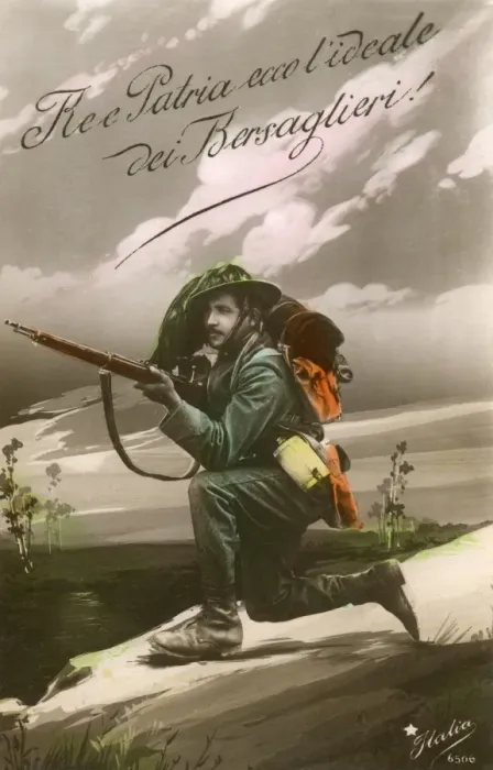 Framed Print : Italian Sharpshooter - World War One era Framed Print : Italian Sharpshooter - World War One era
