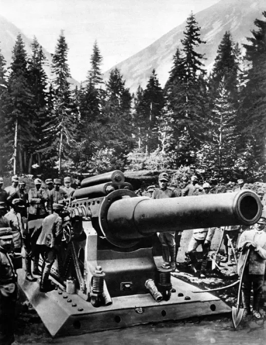 Framed Print : Italian siege-gun Framed Print : Italian siege-gun