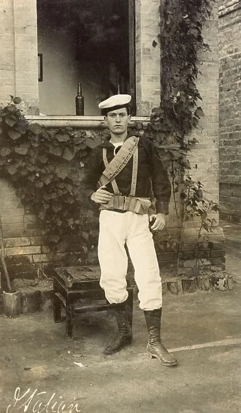 Italian soldier in China