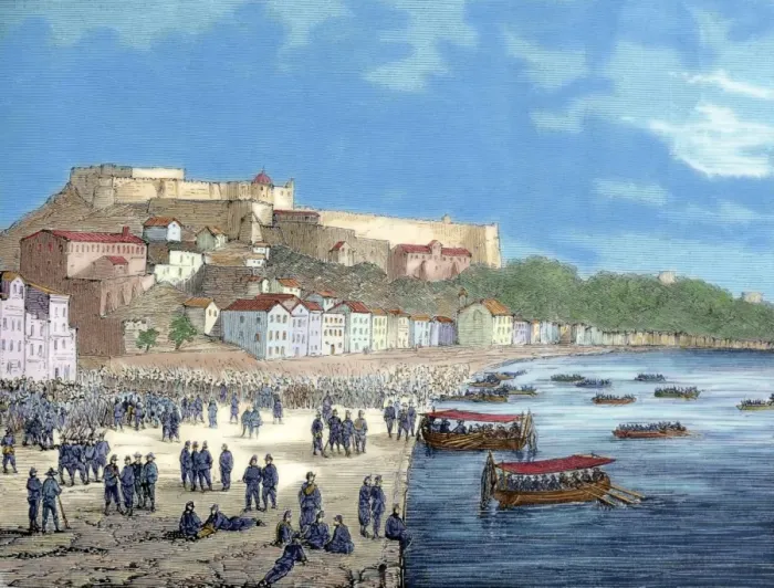 Framed Print : Italian unification (1859-1924). Conquest of Sicily (1860) Framed Print : Italian unification (1859-1924). Conquest of Sicily (1860)