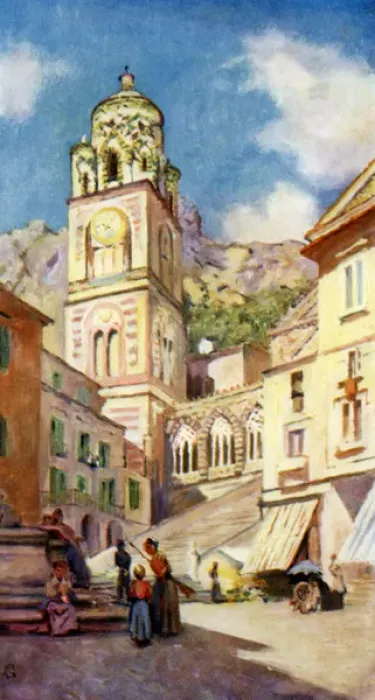 Framed Print : Italy / Amalfi / Cathedral Framed Print : Italy / Amalfi / Cathedral