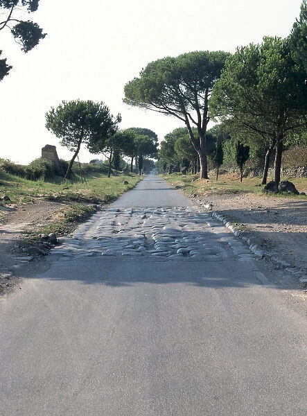 Italy. Appian Way (Via Appia). 4th century BC