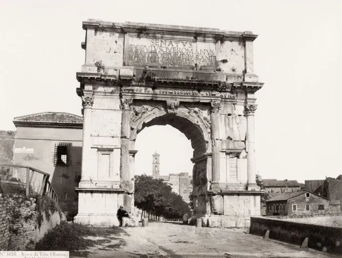 Framed Print : Italy - Arch of Titus, Rome Framed Print : Italy - Arch of Titus, Rome