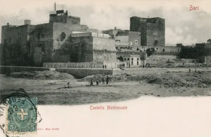 Framed Print : Italy - Bari - Medieval Castle Framed Print : Italy - Bari - Medieval Castle