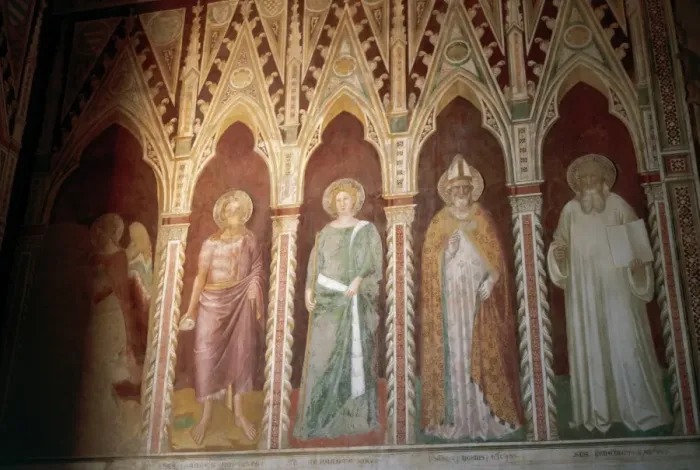 Framed Print : Italy. Basilica Saint Miniato al Monte. Frescoes Framed Print : Italy. Basilica Saint Miniato al Monte. Frescoes