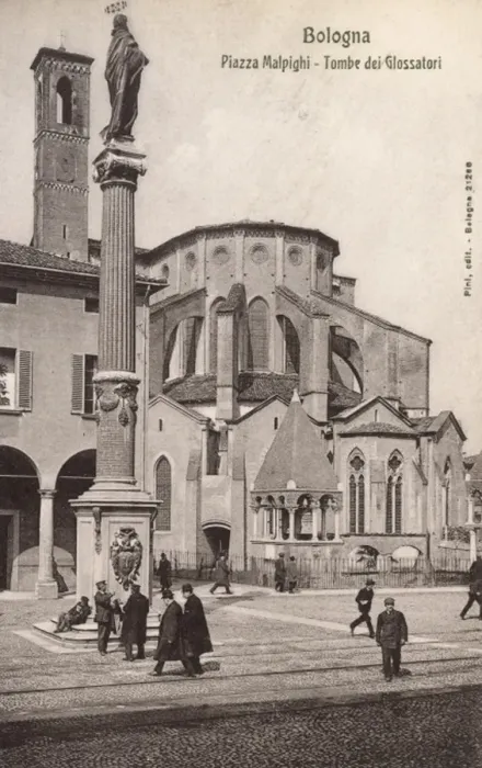 Framed Print : Italy - Bologna - Malpighi Square Framed Print : Italy - Bologna - Malpighi Square