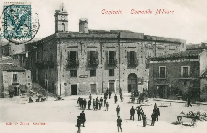 Framed Print : Italy - Canicatti, Sicily - Military Headquarters Framed Print : Italy - Canicatti, Sicily - Military Headquarters