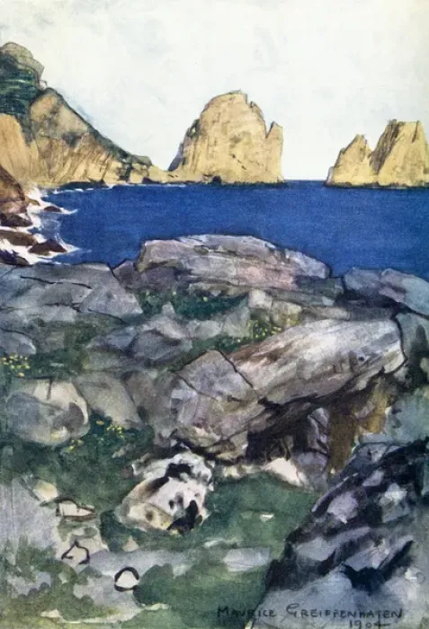 Framed Print : Italy / Capri Faraglioni Framed Print : Italy / Capri Faraglioni
